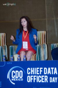 Lucero Vázquez González da la bienvenida como chairman del Chief Data Officer Day México 2026