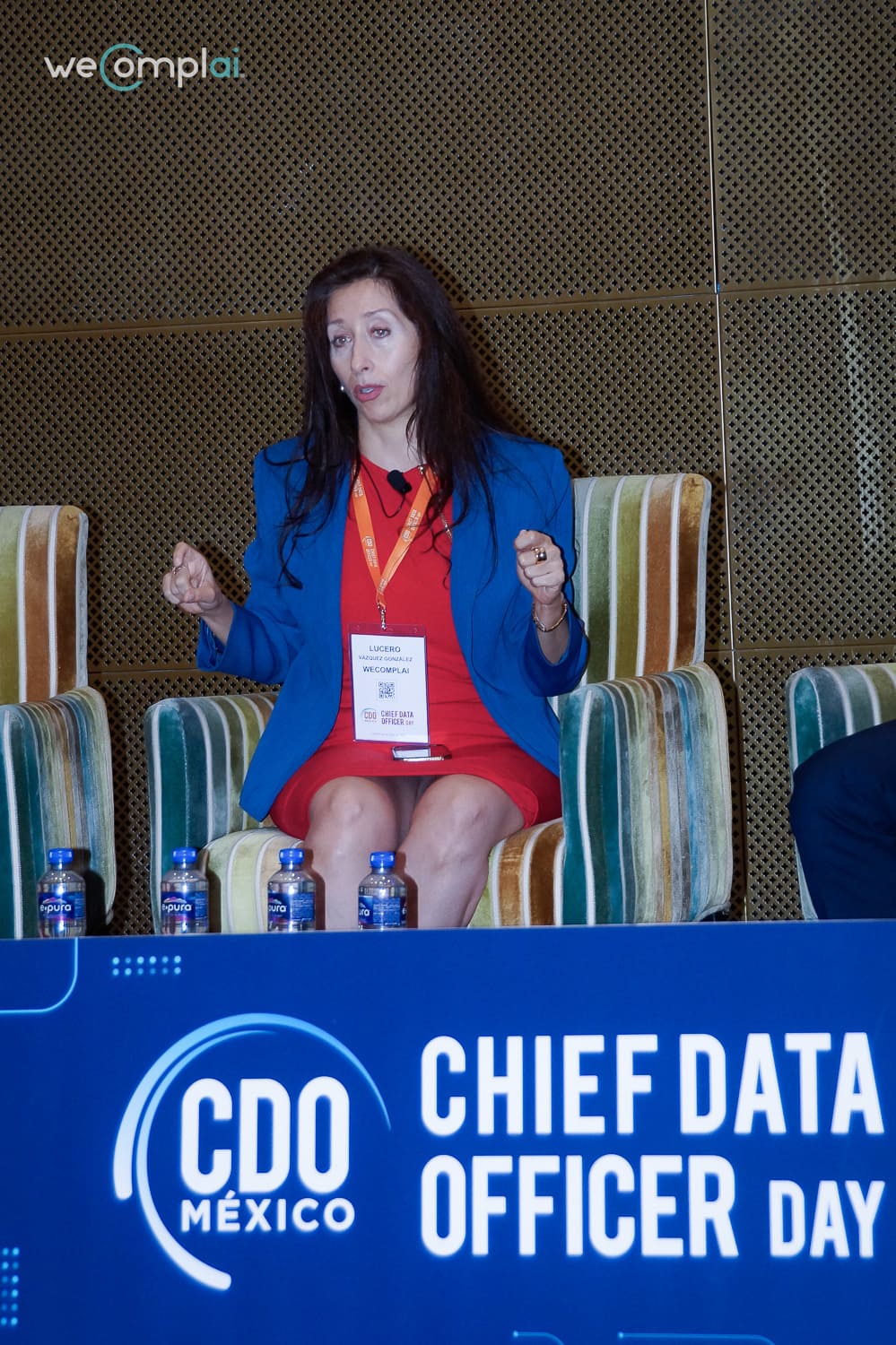 Lucero Vázquez González da la bienvenida como chairman del Chief Data Officer Day México 2026
