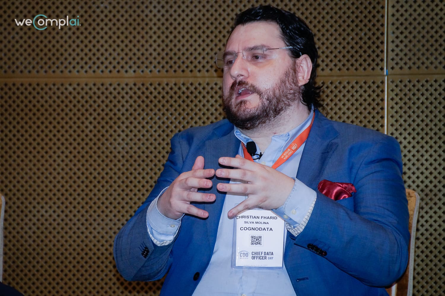 Diálogo sobre inteligencia artificial en el Chief Data Officer Day México 2026 frente al auditorio