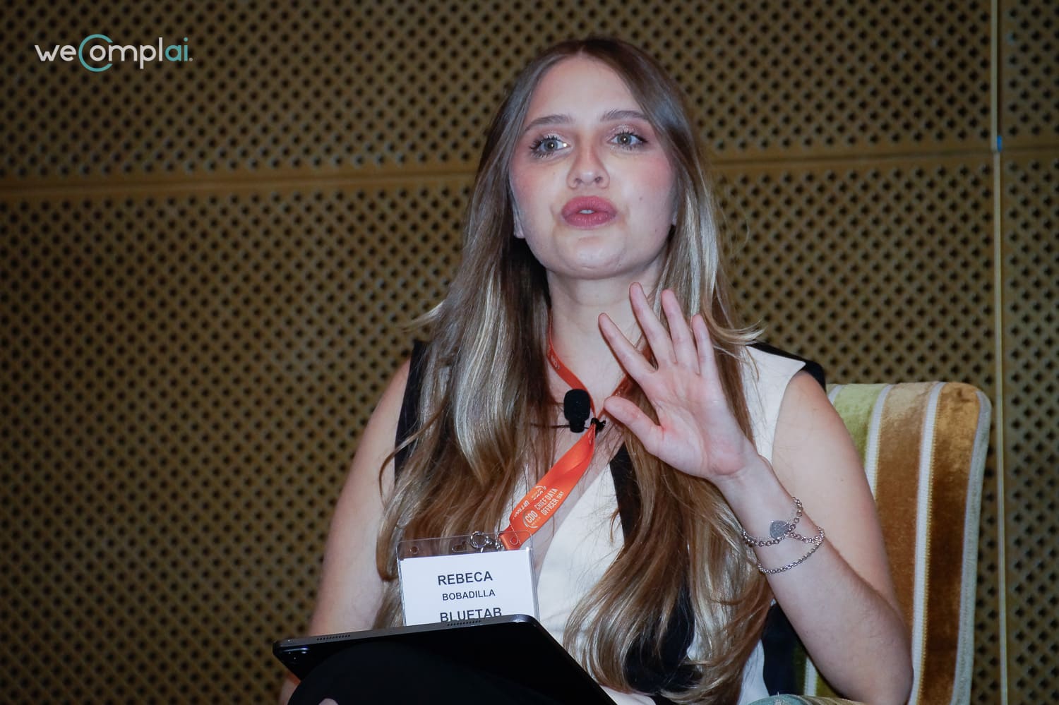 Diálogo sobre inteligencia artificial en el Chief Data Officer Day México 2026 ante los asistentes