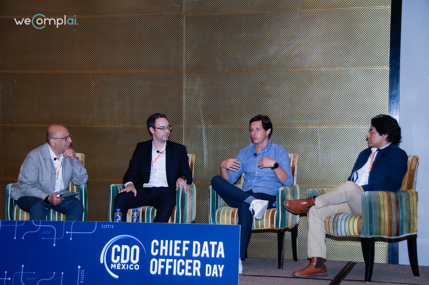 Mesa de debate en el escenario del Chief Data Officer Day México 2026