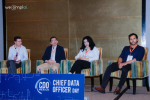 Vista del panel de expertos durante el CDO Day México 2026