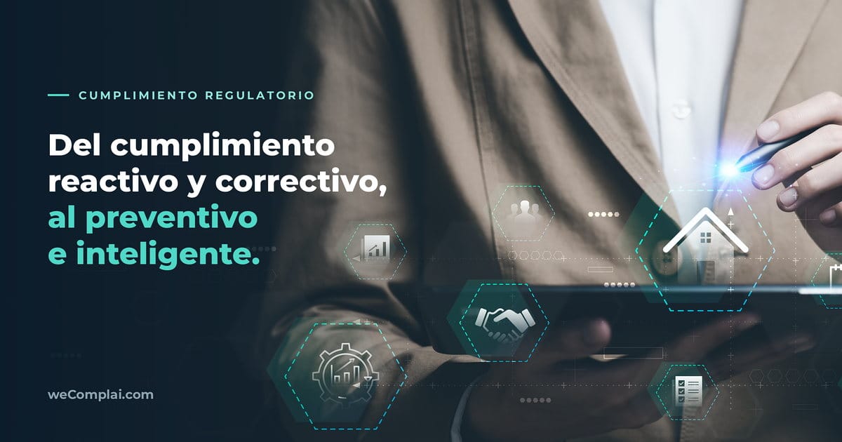 Directivo gestiona el cumplimiento preventivo e inteligente desde una tablet con indicadores regulatorios en tiempo real